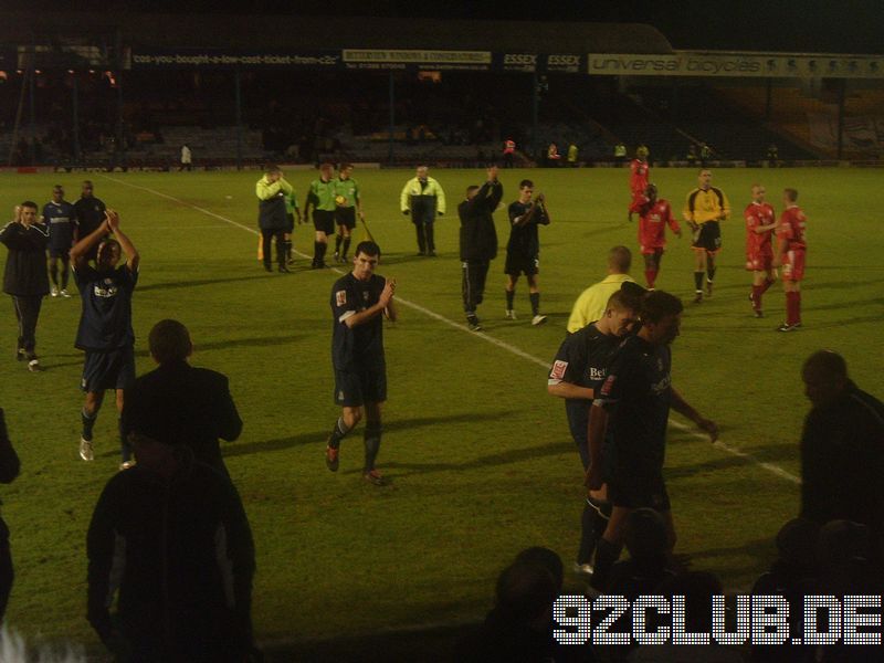 Southend Utd - Chesterfield FC, Roots Hall, League One, 06.12.2005 - 