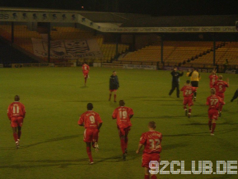 Southend Utd - Chesterfield FC, Roots Hall, League One, 06.12.2005 - 