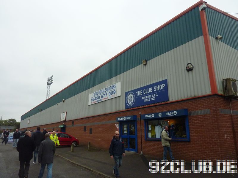 Rochdale AFC - Newport County, Spotland, League Two, 12.10.2013 - 