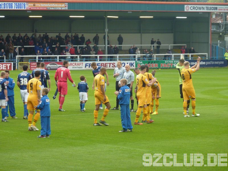 Rochdale AFC - Newport County, Spotland, League Two, 12.10.2013 - 