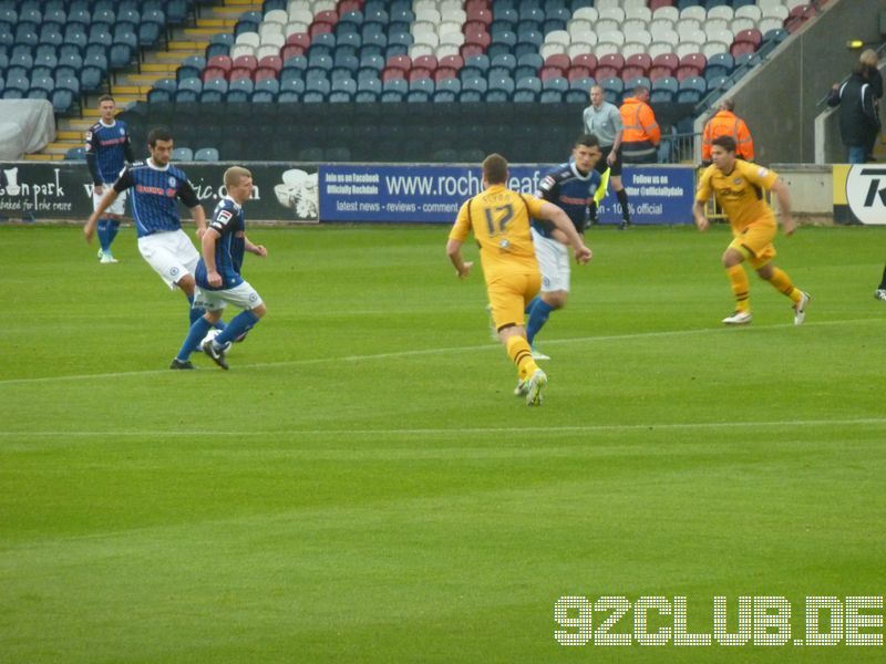 Rochdale AFC - Newport County, Spotland, League Two, 12.10.2013 - 