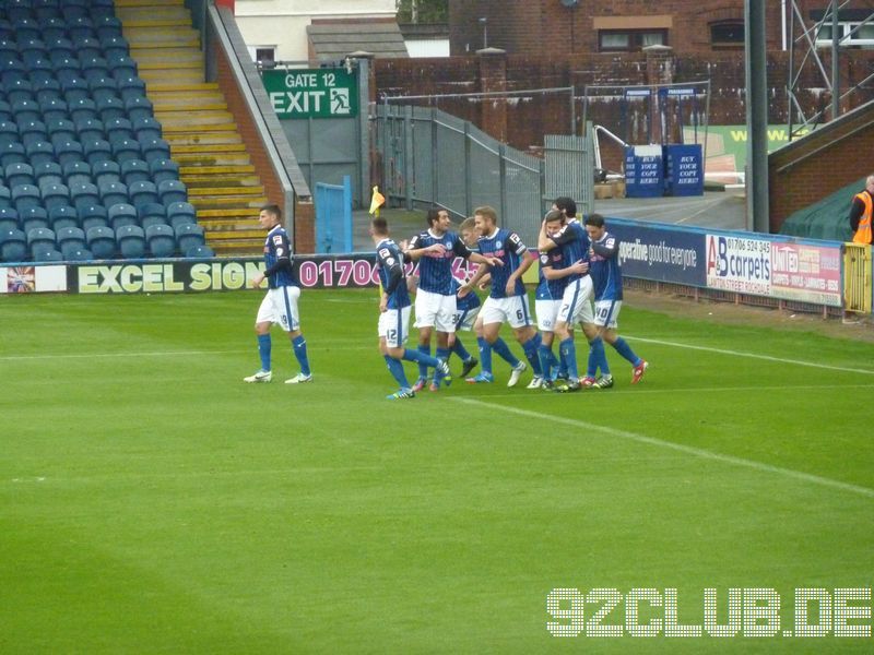 Rochdale AFC - Newport County, Spotland, League Two, 12.10.2013 - 