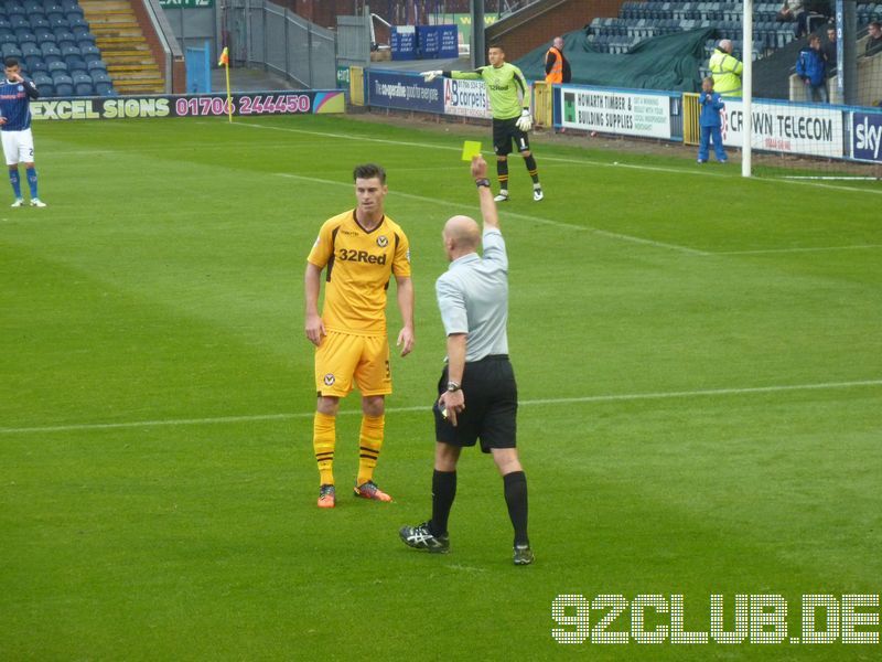 Rochdale AFC - Newport County, Spotland, League Two, 12.10.2013 - 