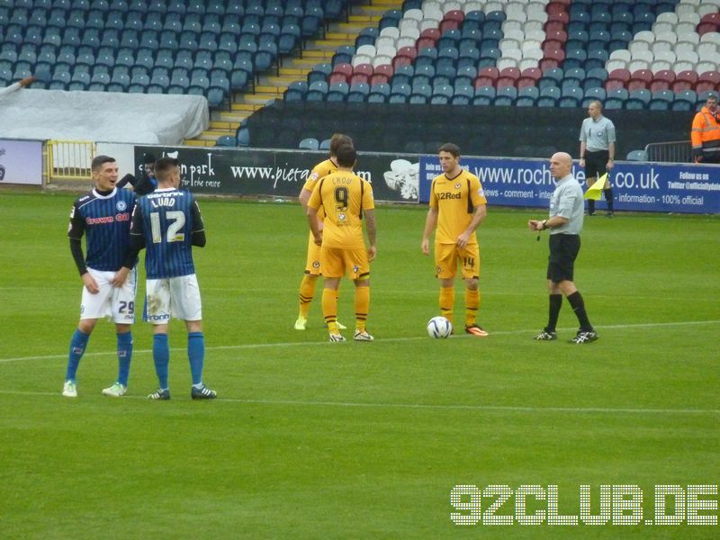 Rochdale AFC - Newport County, Spotland, League Two, 12.10.2013 - 