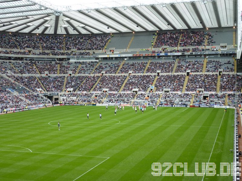 Newcastle United - Stoke City, St.James Park, Premier League, 26.09.2010 - 