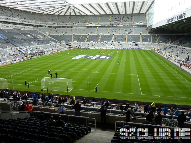 Newcastle United - Stoke City, St.James Park, Premier League, 26.09.2010 - 