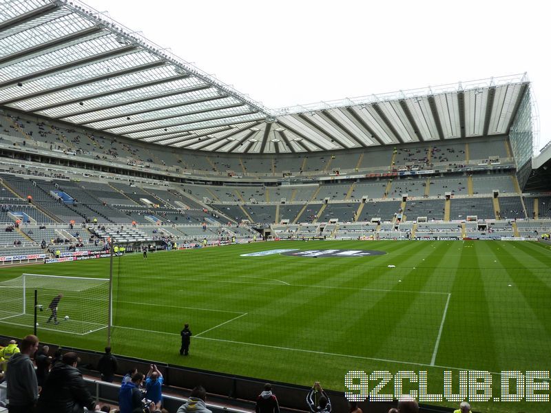 Newcastle United - Stoke City, St.James Park, Premier League, 26.09.2010 - 