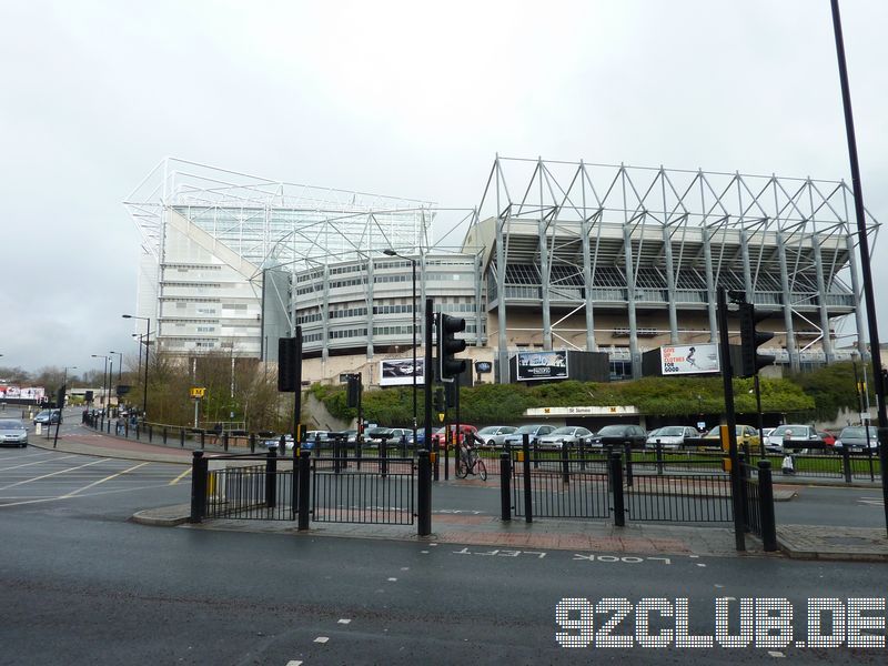 Newcastle United - Stoke City, St.James Park, Premier League, 26.09.2010 - 