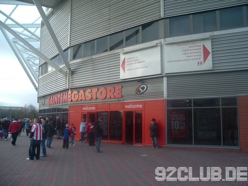 Southampton FC - Burnley FC, St.Marys Stadium, Championship, 03.12.2005 - 