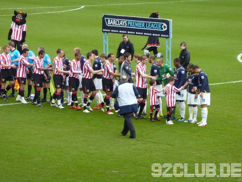 Sunderland AFC - Tottenham Hotspur, Stadium of Light, Premier League, 03.04.2010 - 