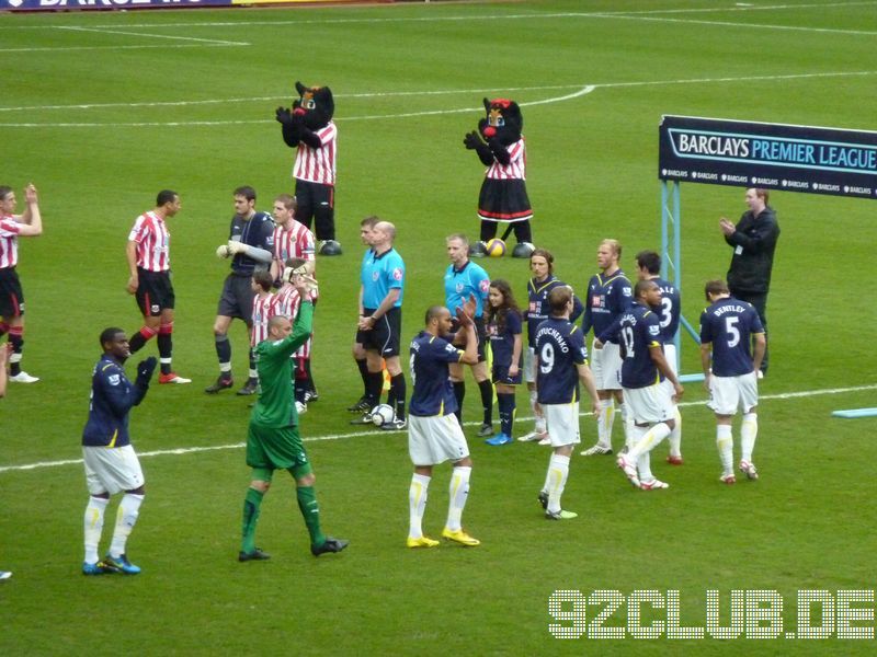 Sunderland AFC - Tottenham Hotspur, Stadium of Light, Premier League, 03.04.2010 - 