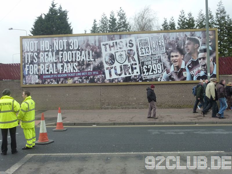 Burnley FC - Brighton & Hove Albion, Turf Moor, Championship, 06.04.2012 - 