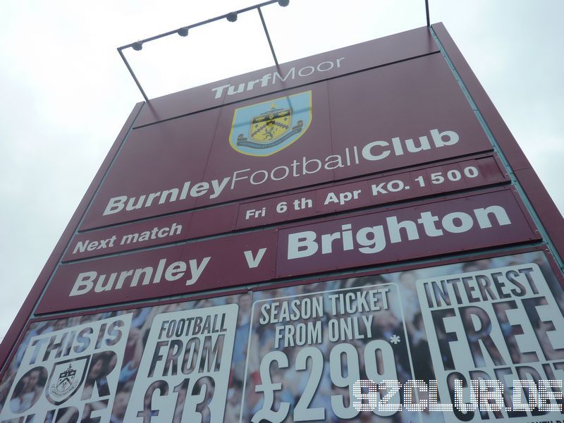 Burnley FC - Brighton & Hove Albion, Turf Moor, Championship, 06.04.2012 - 