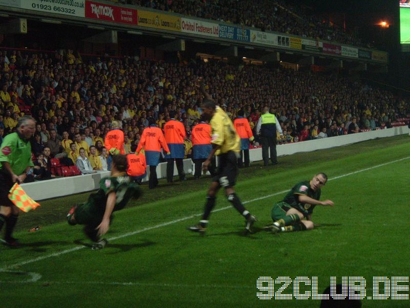 Watford FC - Norwich City, Vicarage Road, Championship, 13.09.2005 - 