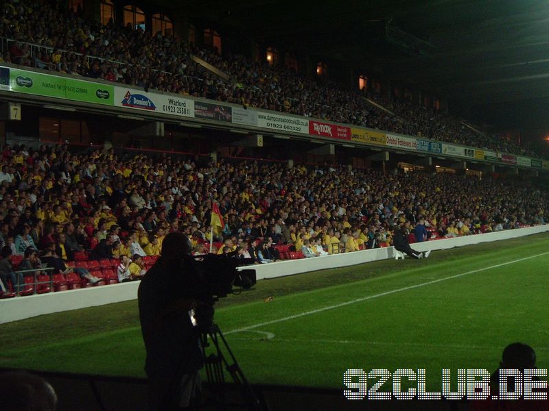 Watford FC - Norwich City, Vicarage Road, Championship, 13.09.2005 - 