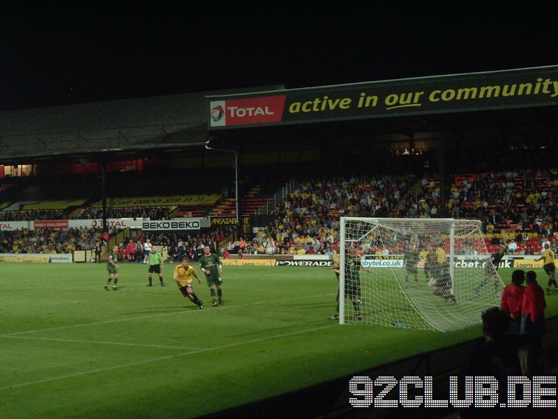 Watford FC - Norwich City, Vicarage Road, Championship, 13.09.2005 - 