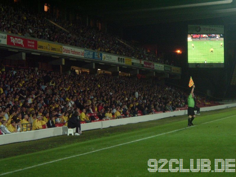 Watford FC - Norwich City, Vicarage Road, Championship, 13.09.2005 - 