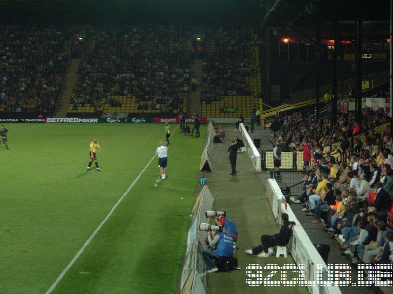 Watford FC - Norwich City, Vicarage Road, Championship, 13.09.2005 - 