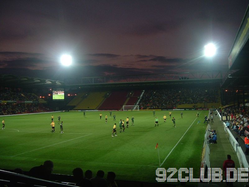 Watford FC - Norwich City, Vicarage Road, Championship, 13.09.2005 - 