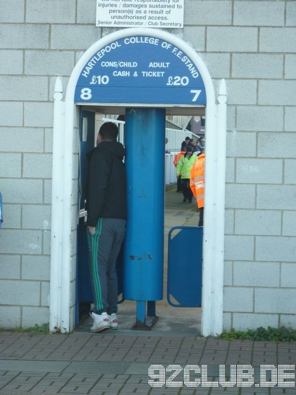 Victoria Ground - Hartlepool United, 