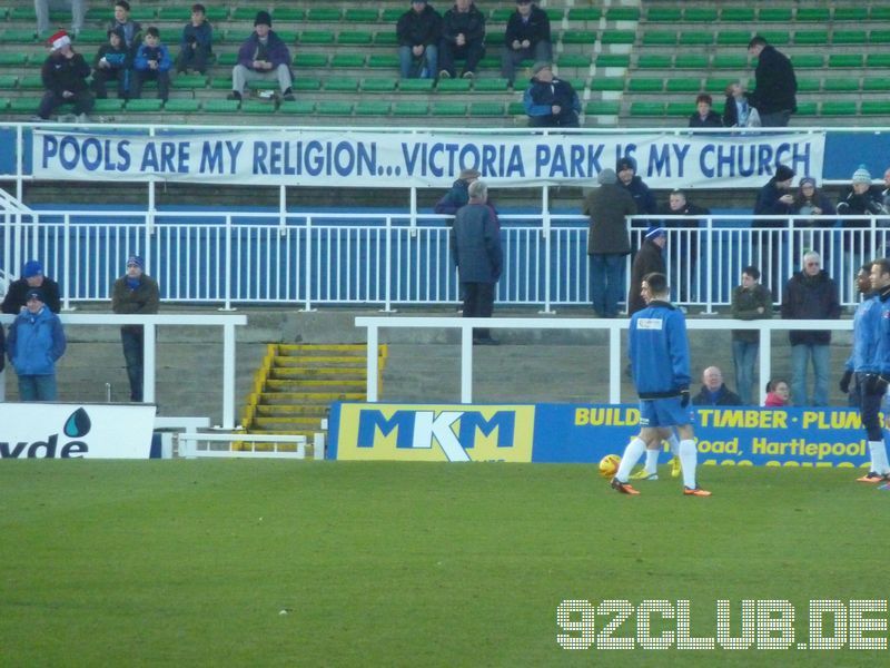 Hartlepool United - Burton Albion, Victoria Ground, League Two, 21.12.2013 - 