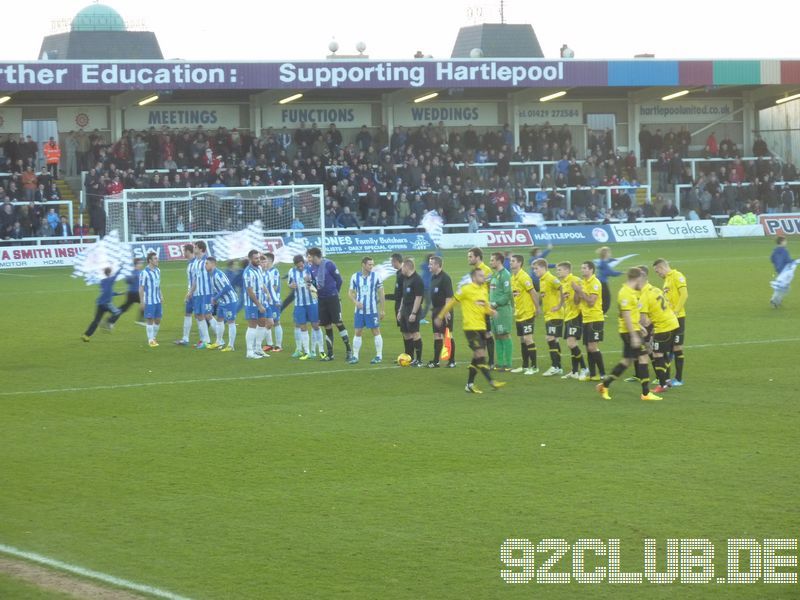 Hartlepool United - Burton Albion, Victoria Ground, League Two, 21.12.2013 - 