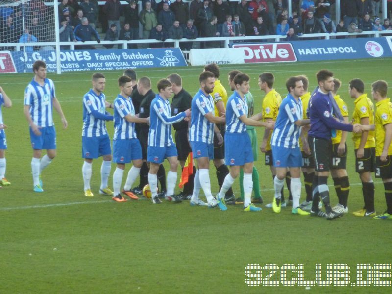 Hartlepool United - Burton Albion, Victoria Ground, League Two, 21.12.2013 - 