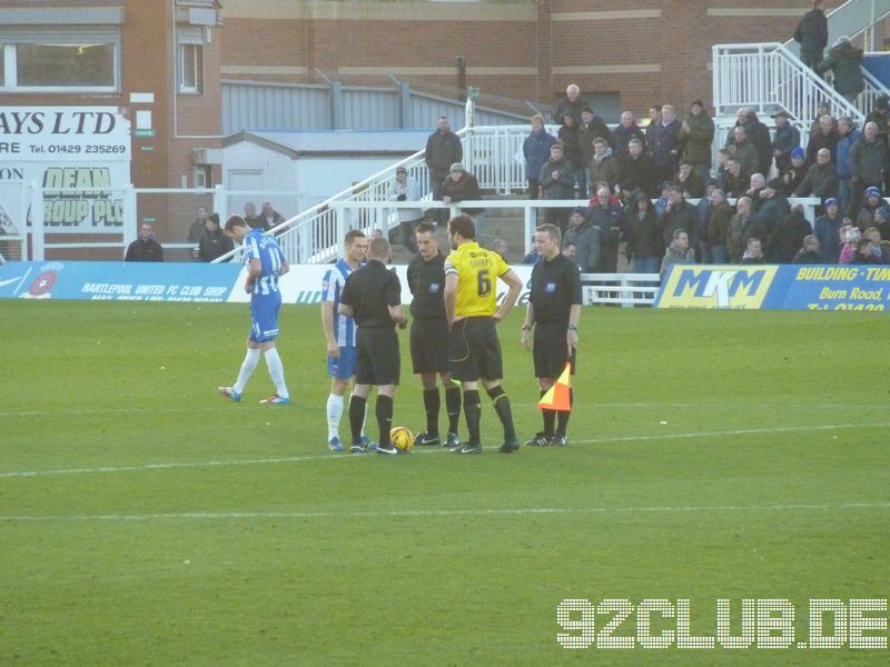 Hartlepool United - Burton Albion, Victoria Ground, League Two, 21.12.2013 - 