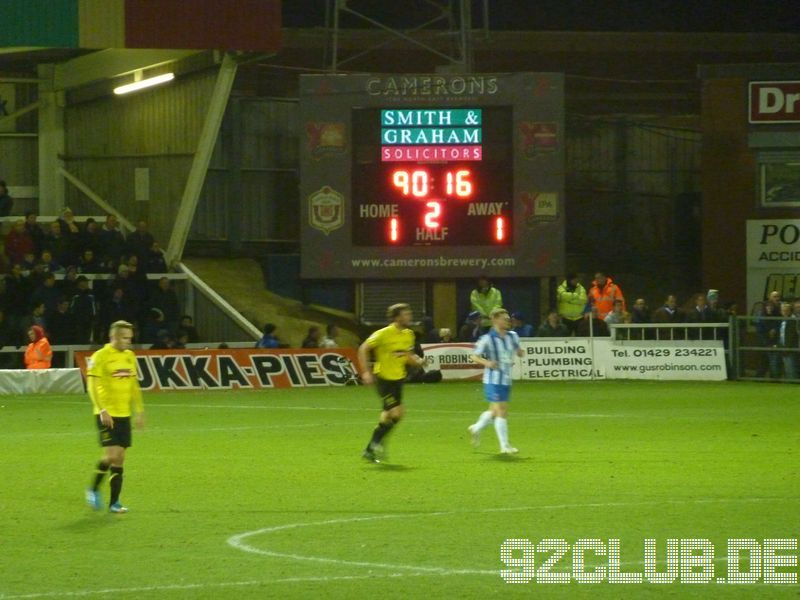 Hartlepool United - Burton Albion, Victoria Ground, League Two, 21.12.2013 - 