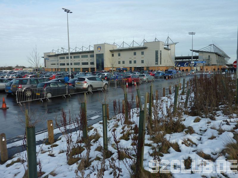 Colchester United - Walsall FC, Weston Homes Community Stadium, League One, 26.01.2013 - 