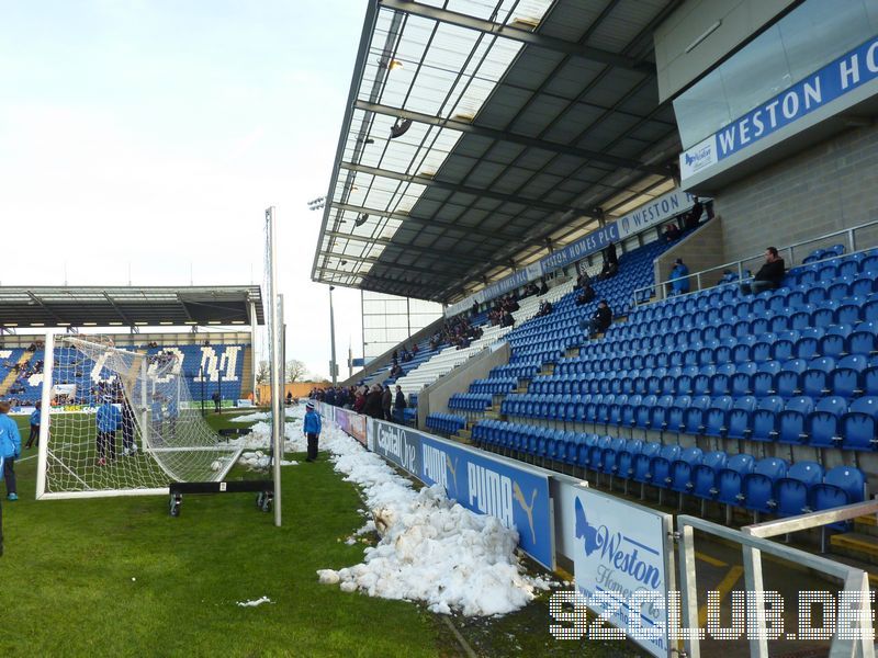 Colchester United - Walsall FC, Weston Homes Community Stadium, League One, 26.01.2013 - 