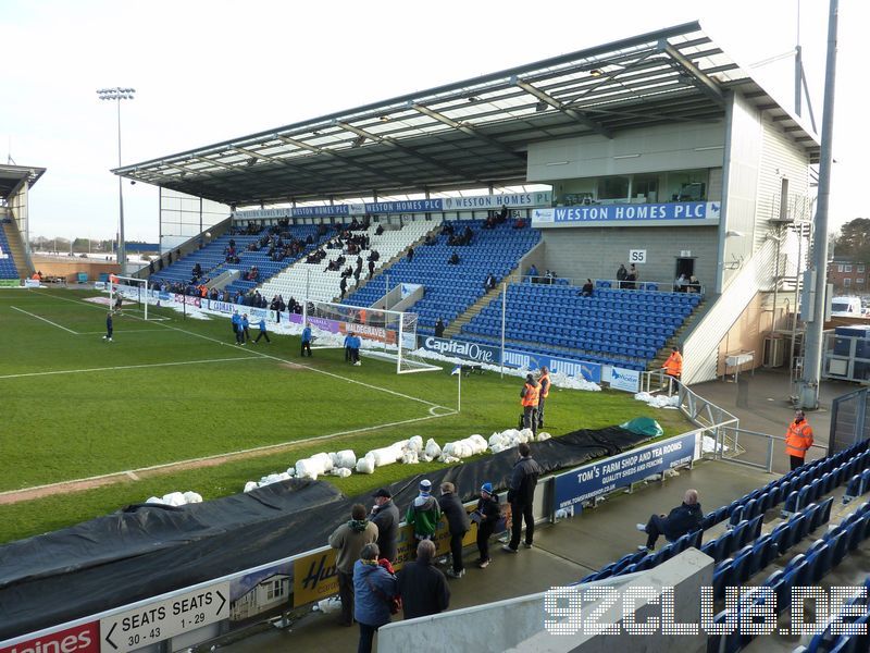 Colchester United - Walsall FC, Weston Homes Community Stadium, League One, 26.01.2013 - 