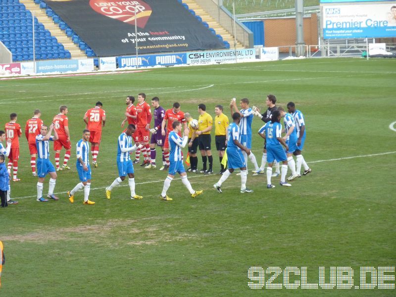 Colchester United - Walsall FC, Weston Homes Community Stadium, League One, 26.01.2013 - 