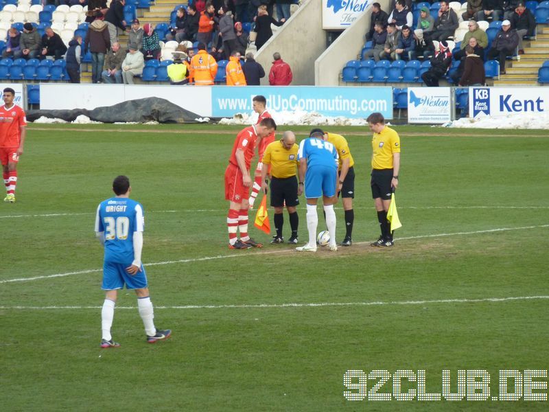 Colchester United - Walsall FC, Weston Homes Community Stadium, League One, 26.01.2013 - 