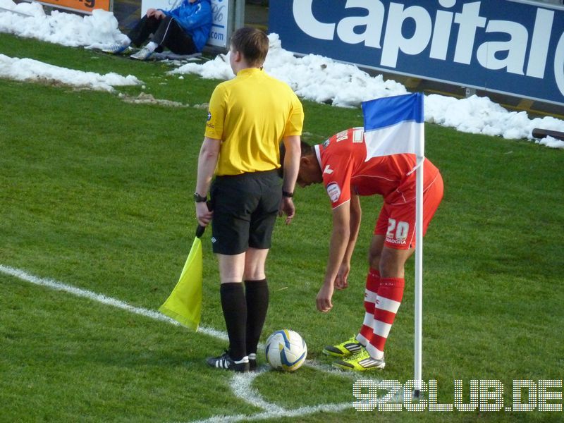 Colchester United - Walsall FC, Weston Homes Community Stadium, League One, 26.01.2013 - 