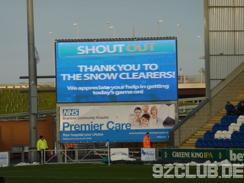 Colchester United - Walsall FC, Weston Homes Community Stadium, League One, 26.01.2013 - 