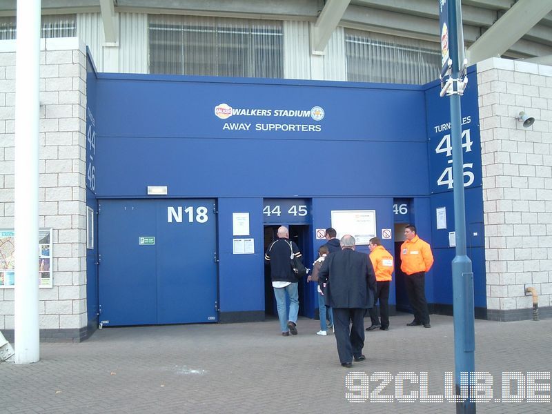 Walkers Stadium - Leicester City, 