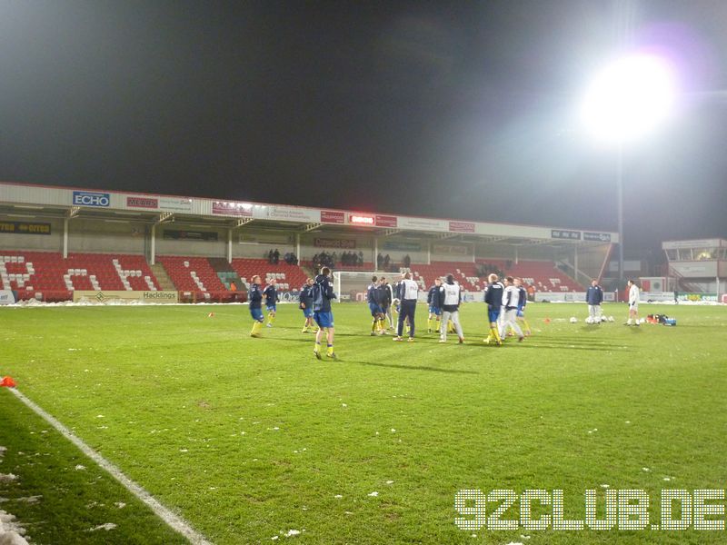 Cheltenham Town - Rochdale AFC, Whaddon Road, League Two, 25.01.2013 - 