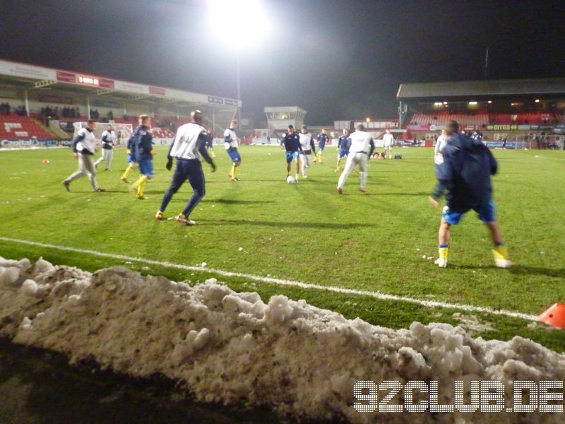 Cheltenham Town - Rochdale AFC, Whaddon Road, League Two, 25.01.2013 - 