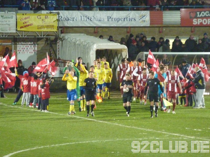 Cheltenham Town - Rochdale AFC, Whaddon Road, League Two, 25.01.2013 - 