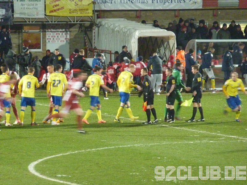 Whaddon Road - Cheltenham Town, 