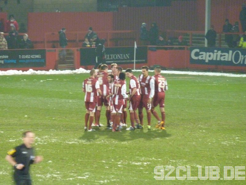 Cheltenham Town - Rochdale AFC, Whaddon Road, League Two, 25.01.2013 - 