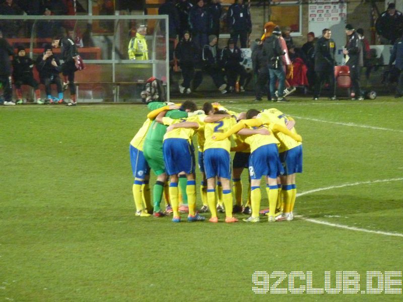 Cheltenham Town - Rochdale AFC, Whaddon Road, League Two, 25.01.2013 - 