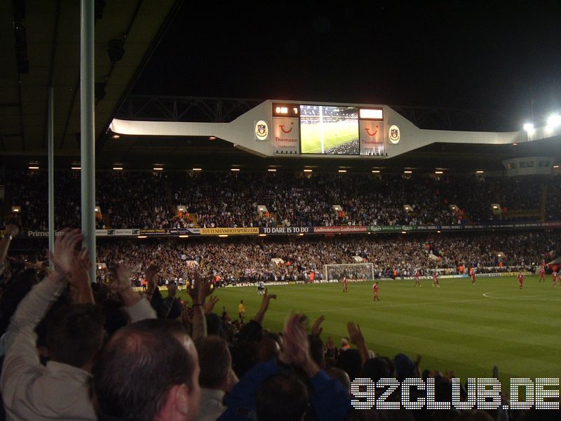 Tottenham Hotspur - Fulham FC, White Hart Lane, Premier League, 26.09.2005 - 