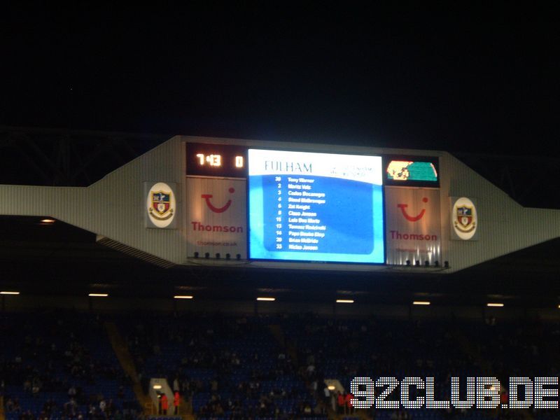 Tottenham Hotspur - Fulham FC, White Hart Lane, Premier League, 26.09.2005 - 