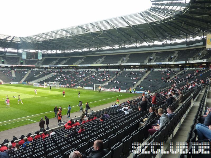 MK Dons - Brentford FC, stadium mk, League One, 21.04.2014 - 