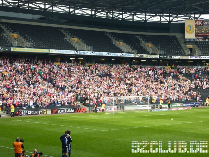 MK Dons - Brentford FC, stadium mk, League One, 21.04.2014 - 