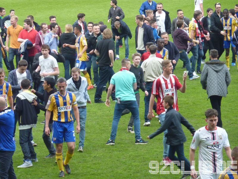 MK Dons - Brentford FC, stadium mk, League One, 21.04.2014 - 